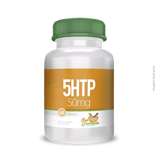 5HTP 50mg 60 Cápsulas