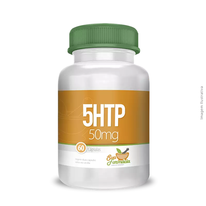 5HTP 50mg 60 Cápsulas