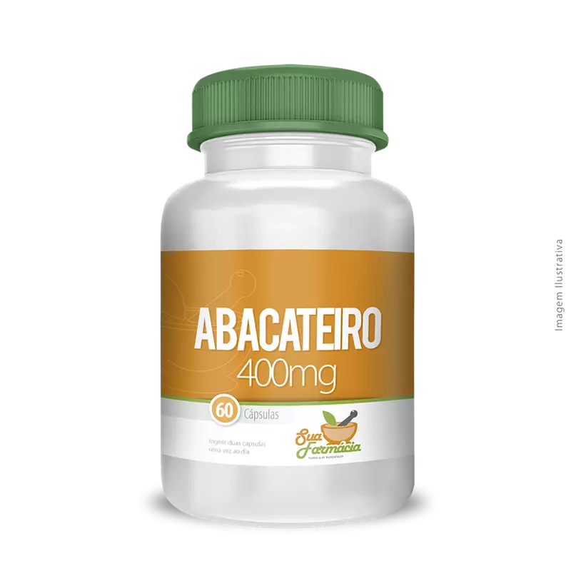 Abacateiro 400mg 60 Cápsulas