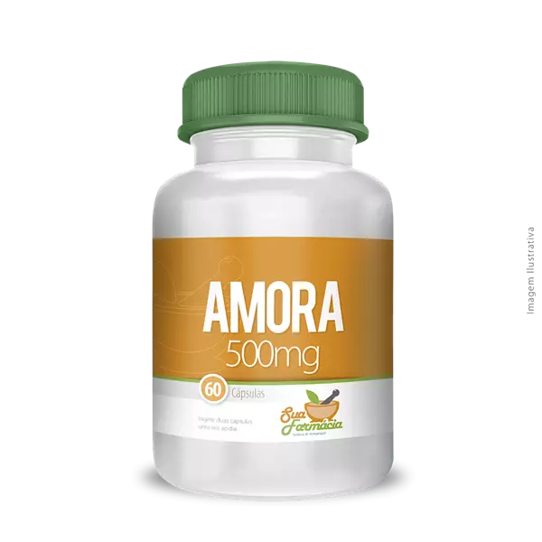 Amora 500mg 60 Cápsulas