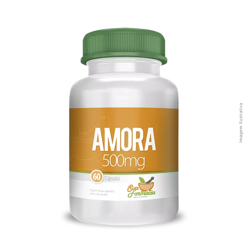 Amora 500mg 60 Cápsulas