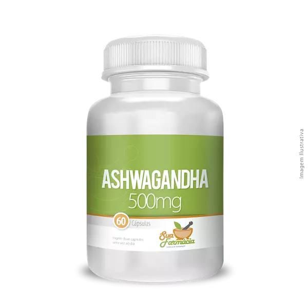 Ashwagandha 500mg 60 Cápsulas
