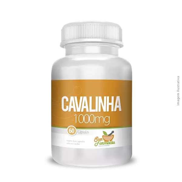 CAVALINHA 1000MG 60 CÁPSULAS