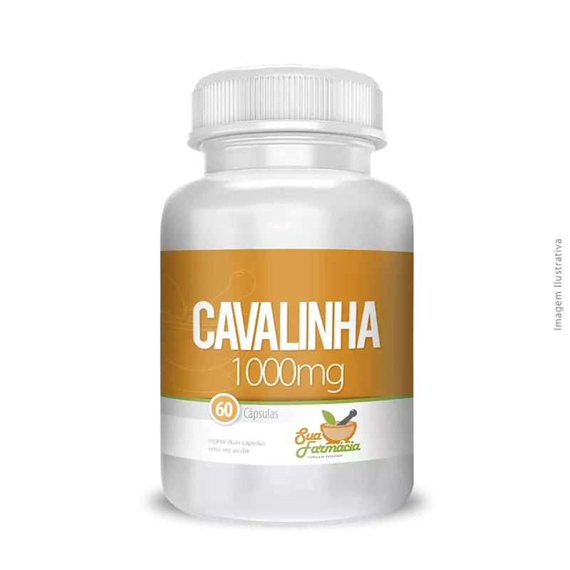 CAVALINHA 1000MG 60 CÁPSULAS
