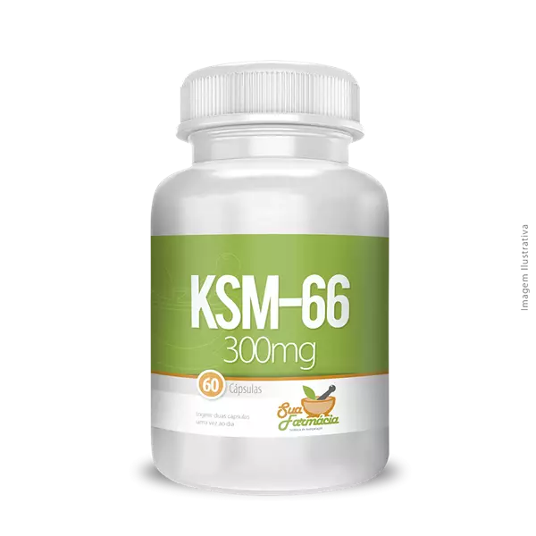KSM - 66 300MG 60 CÁPSULAS