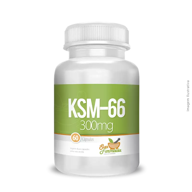 KSM - 66 300MG 60 CÁPSULAS