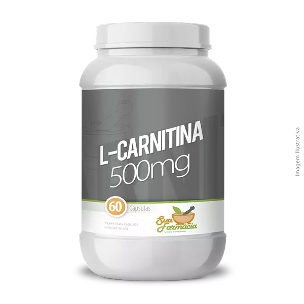 L- CARNITINA 500MG 60 CÁPSULAS