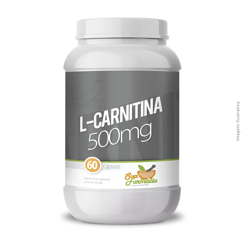 L- CARNITINA 500MG 60 CÁPSULAS
