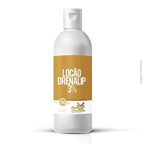 LOÇÃO DRENALIP 3%100G