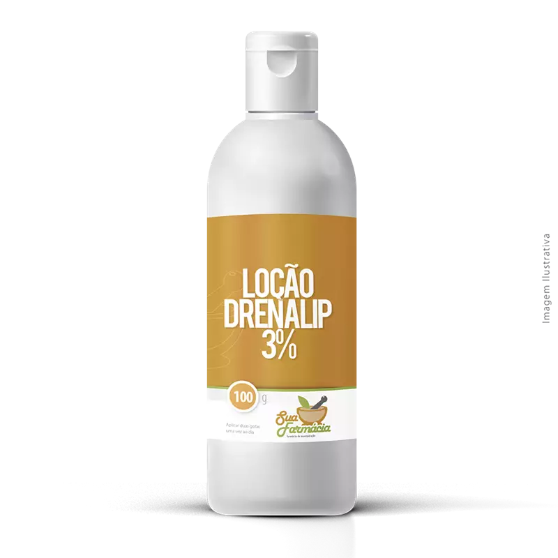 LOÇÃO DRENALIP 3%100G