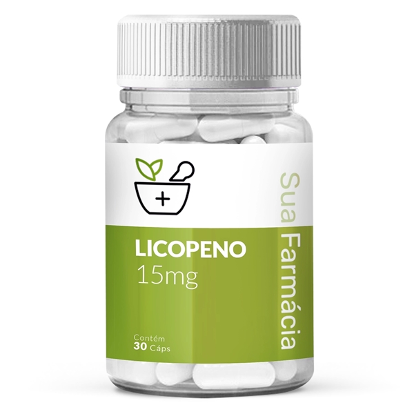 Licopeno 15mg 30 Cápsulas