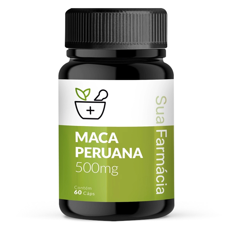 Maca Peruana 500mg 60 Cápsulas