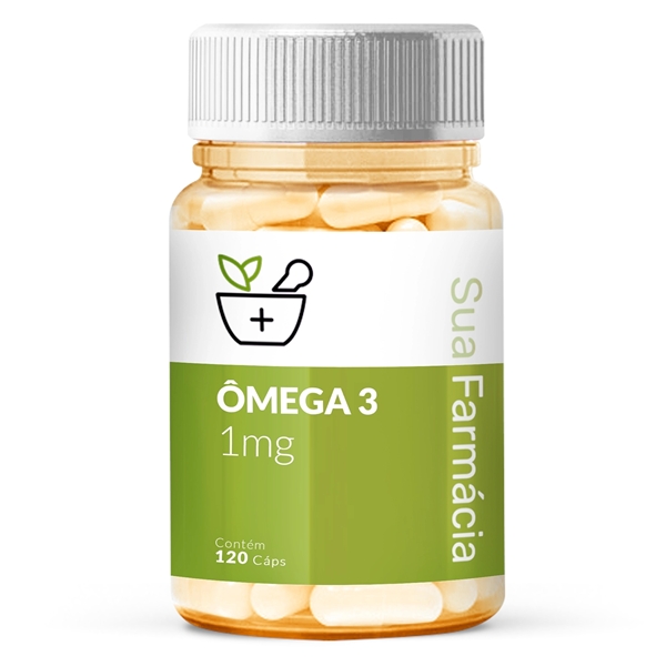 Ômega 3 1mg 120 Cápsulas