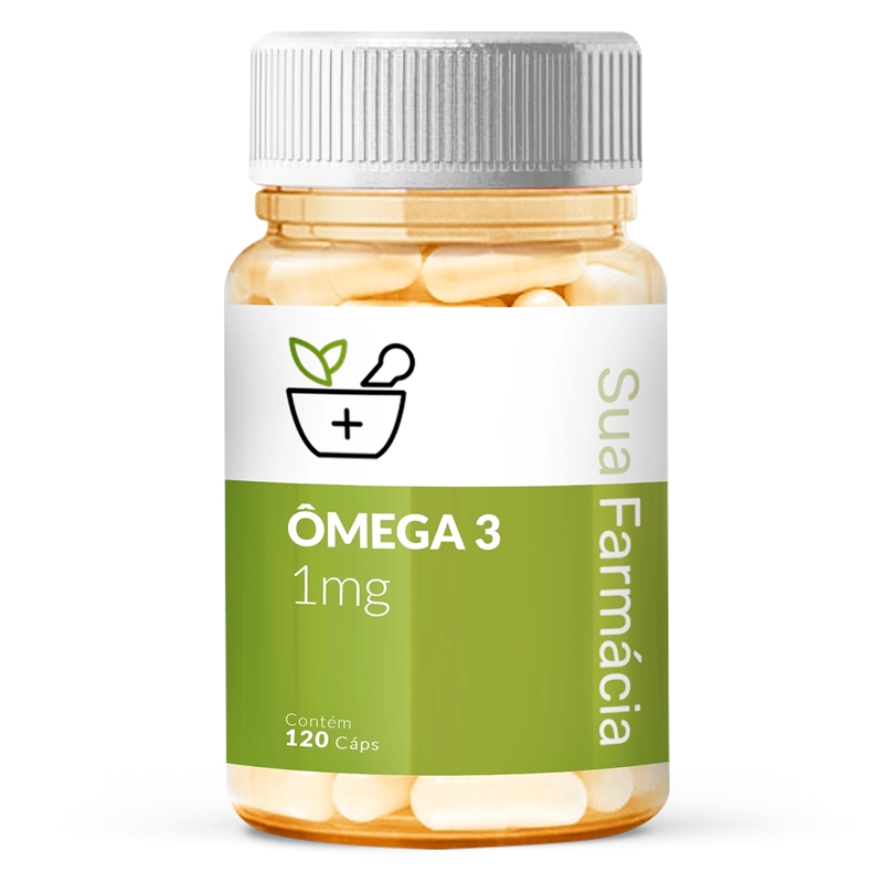 Ômega 3 1mg 120 Cápsulas