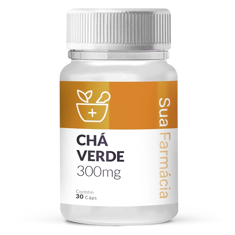 Chá Verde 300mg em Cápsulas
