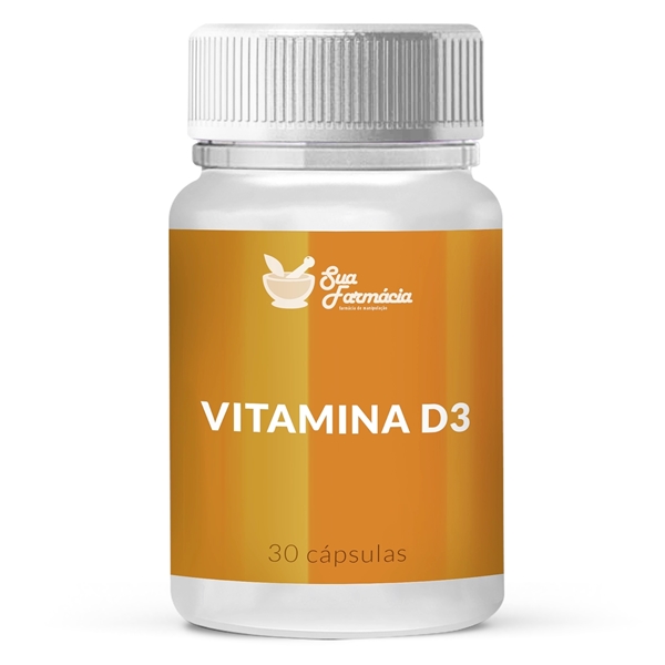 Vitamina D3 30 Cápsulas