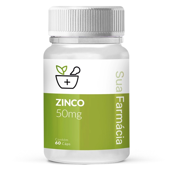 Zinco 50 mg 60 Cápsulas