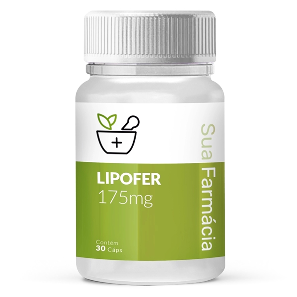 Lipofer 175mg 30 Cápsulas