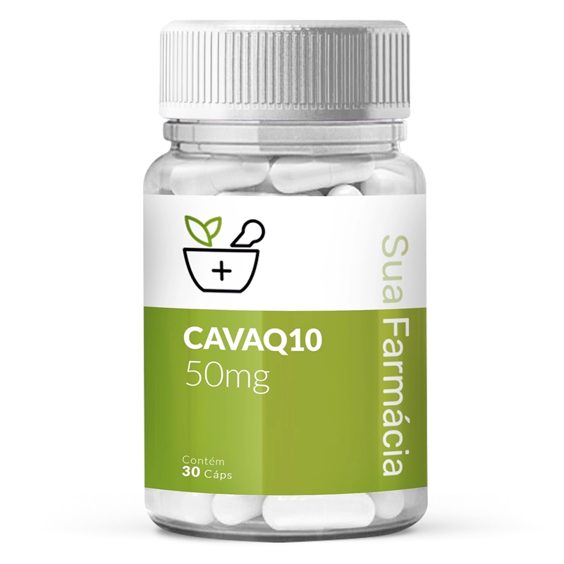 Cavaq10 50mg 30 Cápsulas
