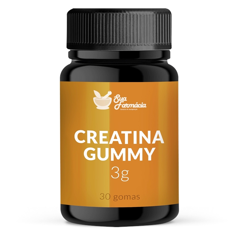 Creatina Gummy 3g 30 Gomas