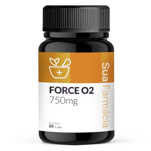 Force O2 750mg 30 Cápsulas