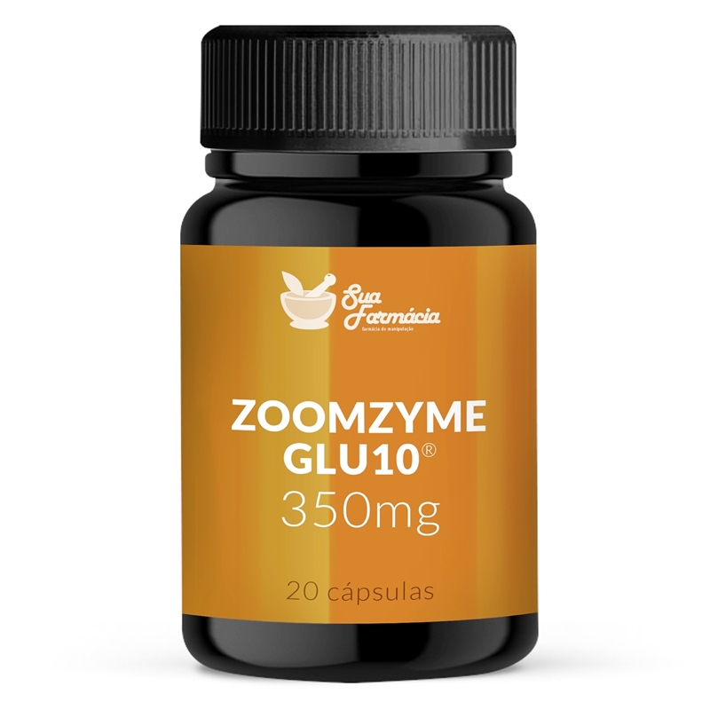Zoomzyme Glu10® 350mg 20 Cápsulas