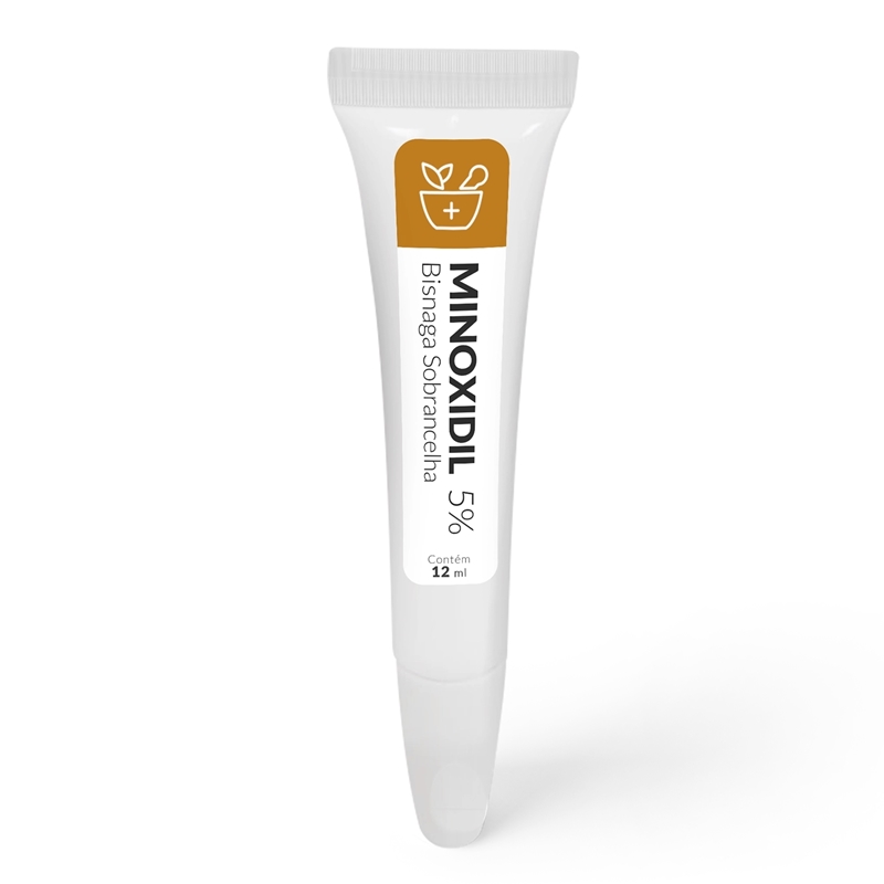 Minoxidil 5% Bisnaga Sobrancelha 12ml