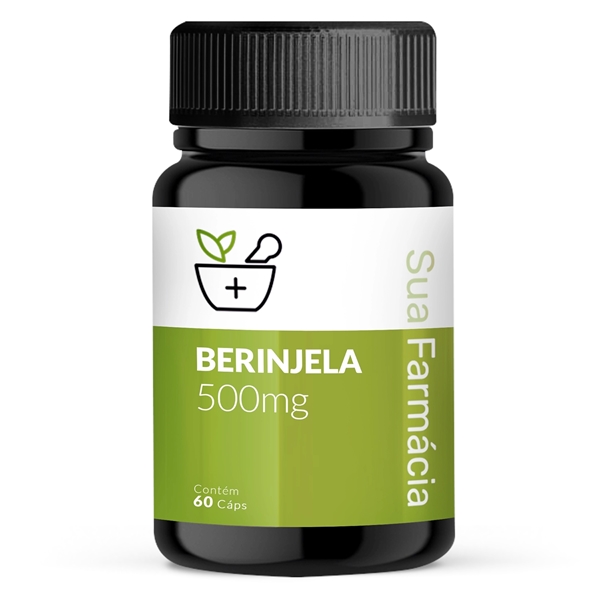 Berinjela 500mg 60 Cápsulas